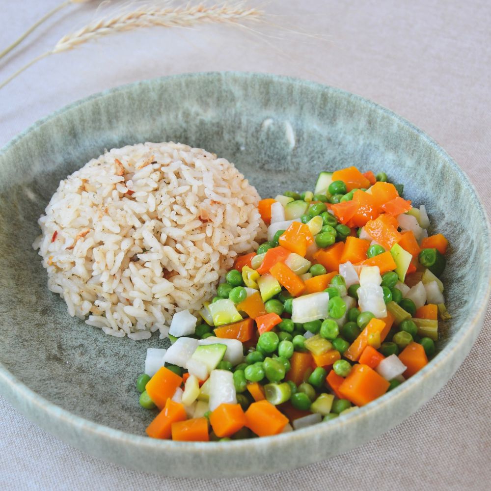 Arroz con verduras
